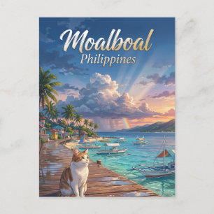 Cartão Postal Moalboal Filipinas