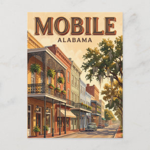 Cartão Postal Mobile Alabama