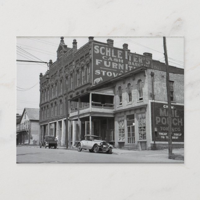 Cartão Postal Mobiliário comprado em E. Liverpool (Frente)