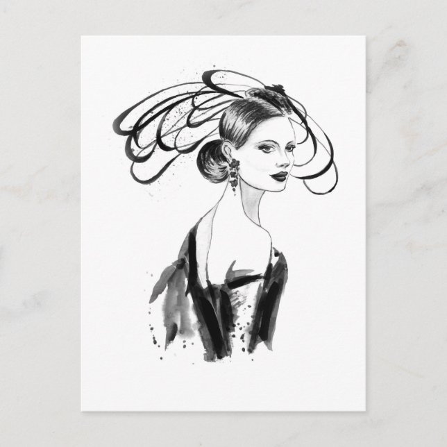Cartão Postal Moda (Frente)