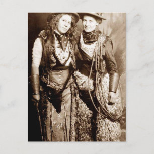 Cartão Postal Moda Ocidental de Alta