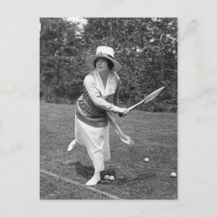 Cartão Postal Moda Tênis no início dos anos 1900