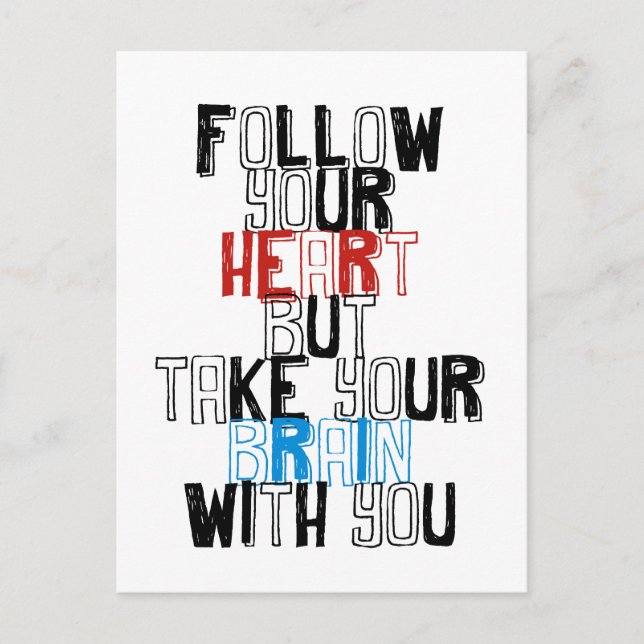 Cartão Postal Modelo de cotações (Frente)