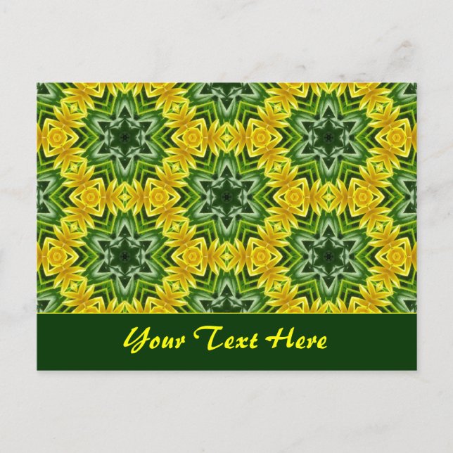 Cartão Postal Modelo de Frost de Verão (Frente)