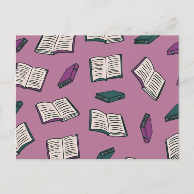 Cartão Postal Modelo de livro (Frente)