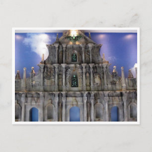 Cartão Postal modelo de rua