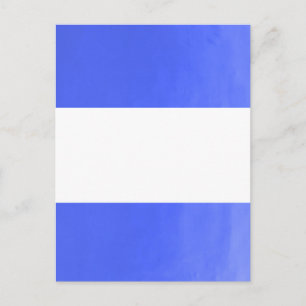 Cartão Postal Modelo DIY brilho FAIXA BRANCA adicione TXT IMG JP