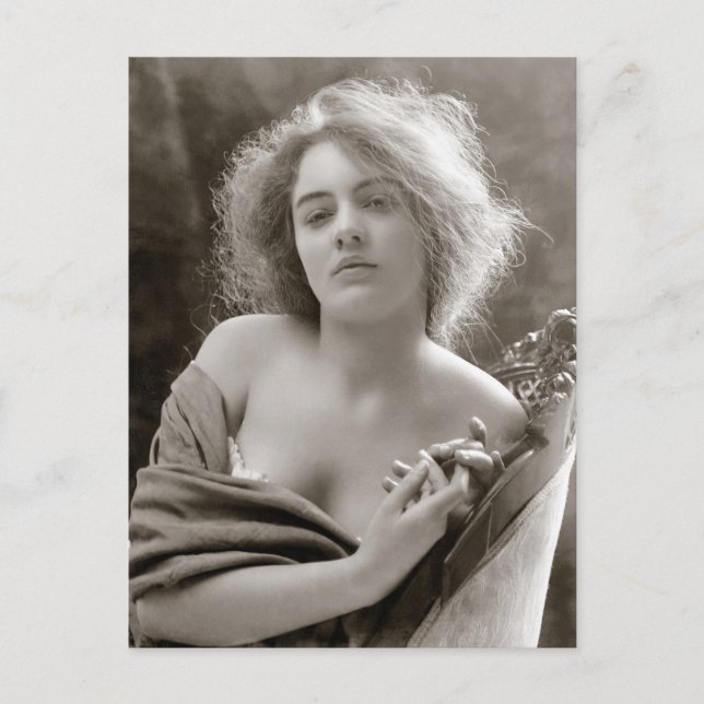 Cartão Postal Modelo dos artistas, 1900 (Frente)