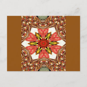 Cartão postal Modelo horizontal