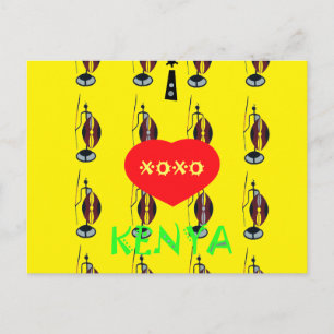 Cartão postal Modelo horizontal