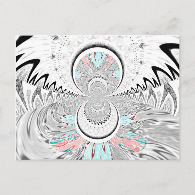 Cartão postal Modelo horizontal (Frente)