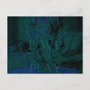 Cartão postal Modelo horizontal