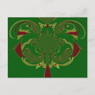 Cartão postal Modelo horizontal