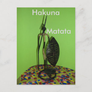 Cartão postal Modelo horizontal