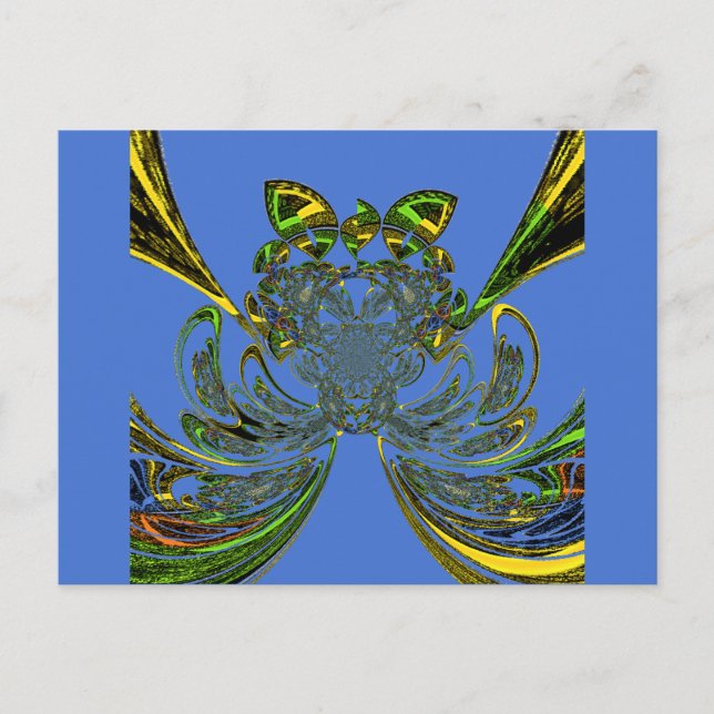 Cartão postal Modelo horizontal (Frente)