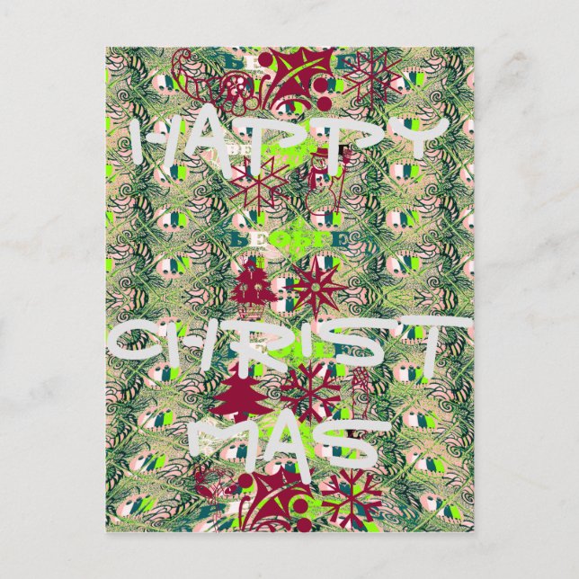 Cartão postal Modelo horizontal (Frente)