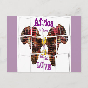 Cartão postal Modelo horizontal