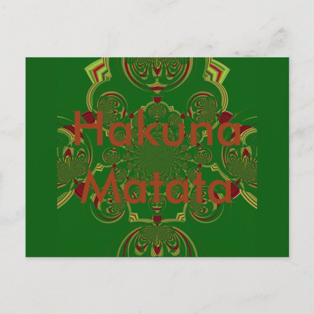 Cartão postal Modelo horizontal (Frente)