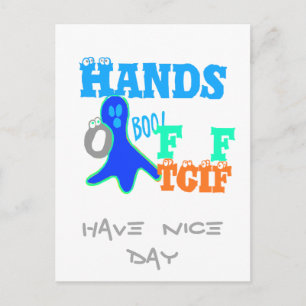 Cartão postal Modelo horizontal