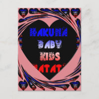 Cartão postal Modelo horizontal