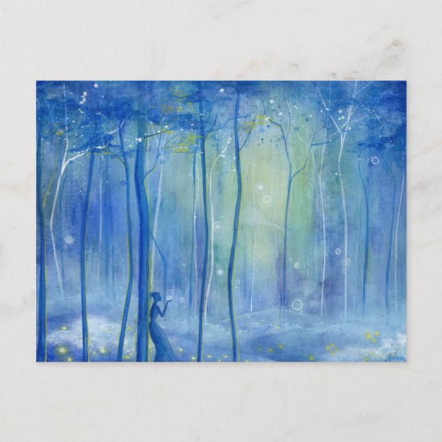 Cartão postal Modelo horizontal - Personalizado (Frente)