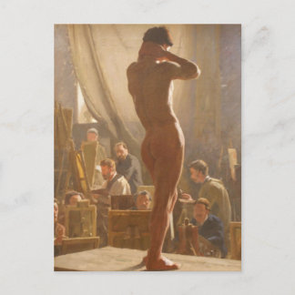 Cartão Postal Modelo Male Nude