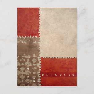 Cartão Postal Modern Trendy Abstrato