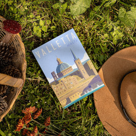 Cartão Postal Modern Valletta Malta Viagem
