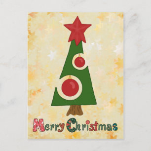 Cartão Postal moderner Weihnachtsbaum