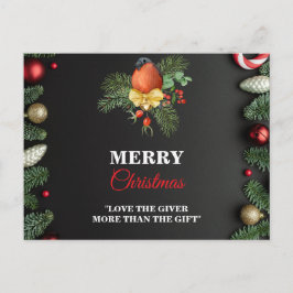 cartão postal moderno de Natal
