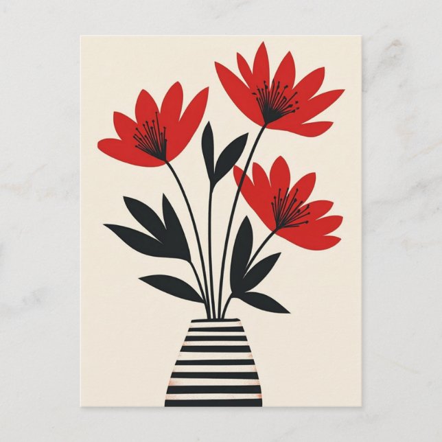 Cartão Postal Moderno do século médio #184 (Frente)