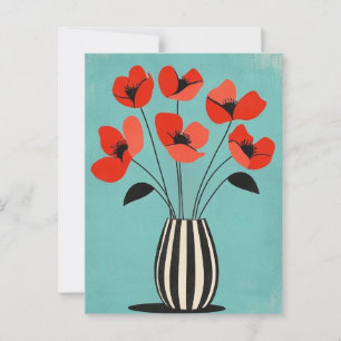 Cartão Postal Moderno do século médio #216