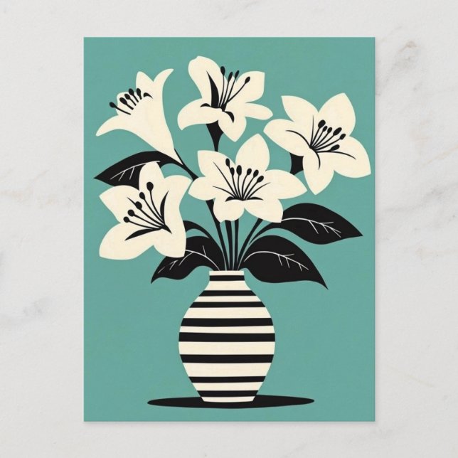 Cartão Postal Moderno do século médio #218 (Frente)