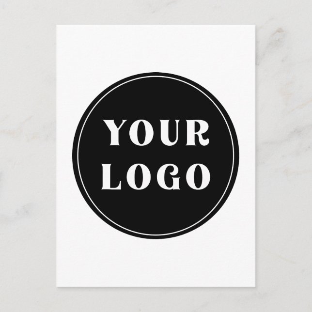 Cartão Postal Moderno, elegante, sofisticado e personalizável (Frente)