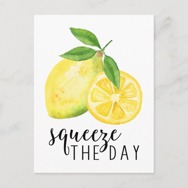 CARTÃO POSTAL MODERNO KITCHEN LEMON PUN (Frente)