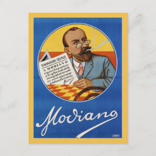 Cartão Postal Modiano Cigarette Papers Advert Vintage