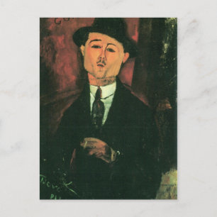 Cartão Postal Modigliani Amedeo Portrait