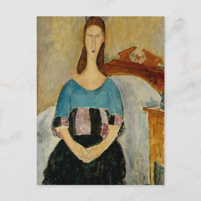 Cartão Postal Modigliani Amedeo Portrait (Frente)
