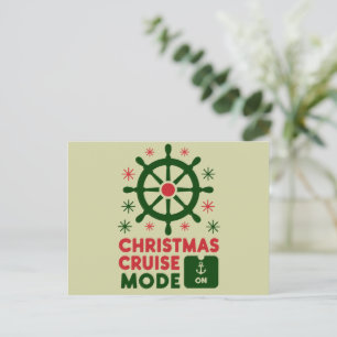 Cartão Postal Modo Cruise De Natal No Navio Natal 2024