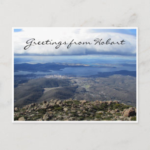 Cartão Postal modo de exibição de montagem hobart