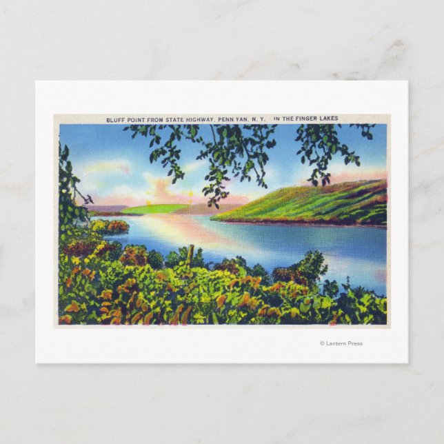 Cartão Postal Modo de Exibição de Movimentação de Estado do Pont (Frente)