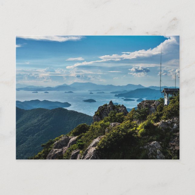 Cartão Postal Modo de Montanha Coreano (Frente)