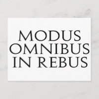 Modus Omnibus Em Rebus