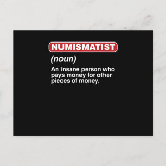 Cartão Postal Moedas Colecionadores de Moedas Negociantes Moeda 