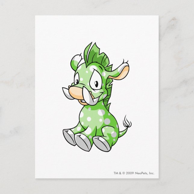 Cartão Postal Moehog Manchado (Frente)