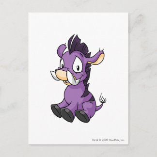 Cartão Postal Moehog Purple