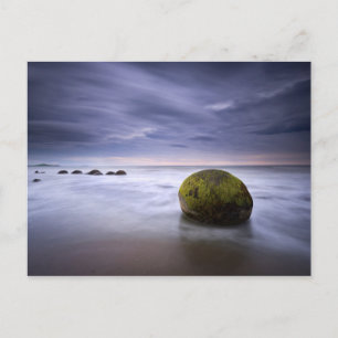 Cartão Postal Moeraki Boulders Sunrise Seascape