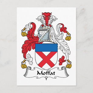 Cartão Postal Moffat Family Crest