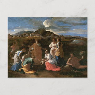 Cartão Postal Moisés resgatado da água, 1647