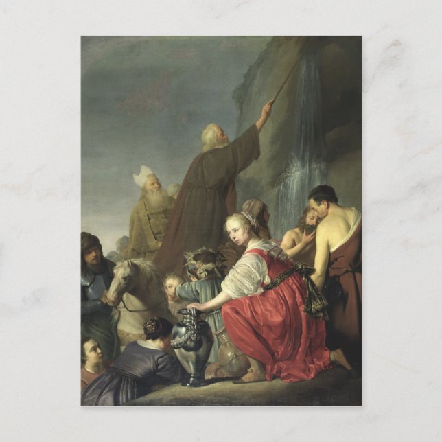 Cartão Postal Moisés Strike Water do Rock (Frente)